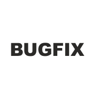 Bugfix